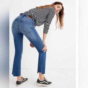 Madewell Cali-Demi Crop  Back Seam